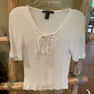 Forever 21 white shirt